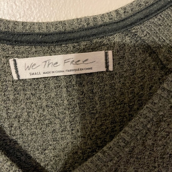 Free People Santa Clara Thermal in Ferngully Sm - Picture 6 of 8